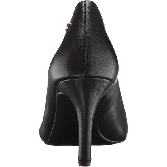 Taryn Rose Black Stiletto Heels with Pointed Toe - Picture 7 of 7